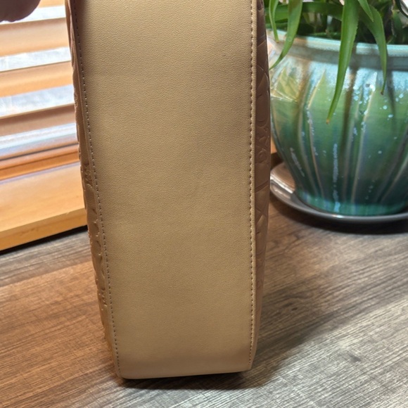 Christian Lacroix Toffee Embossed Shoulder Bag - Picture 6 of 13